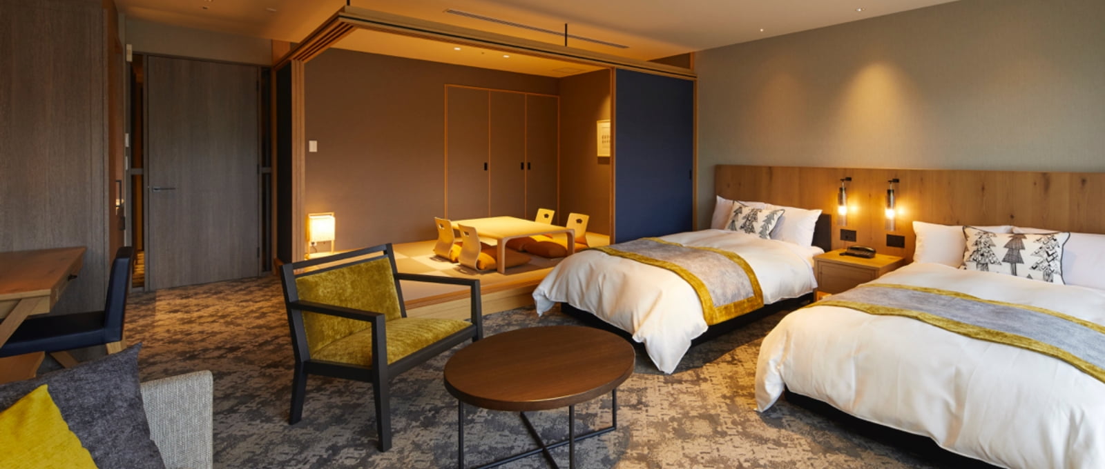 和洋室　定員：6・7名　広さ：57～61㎡