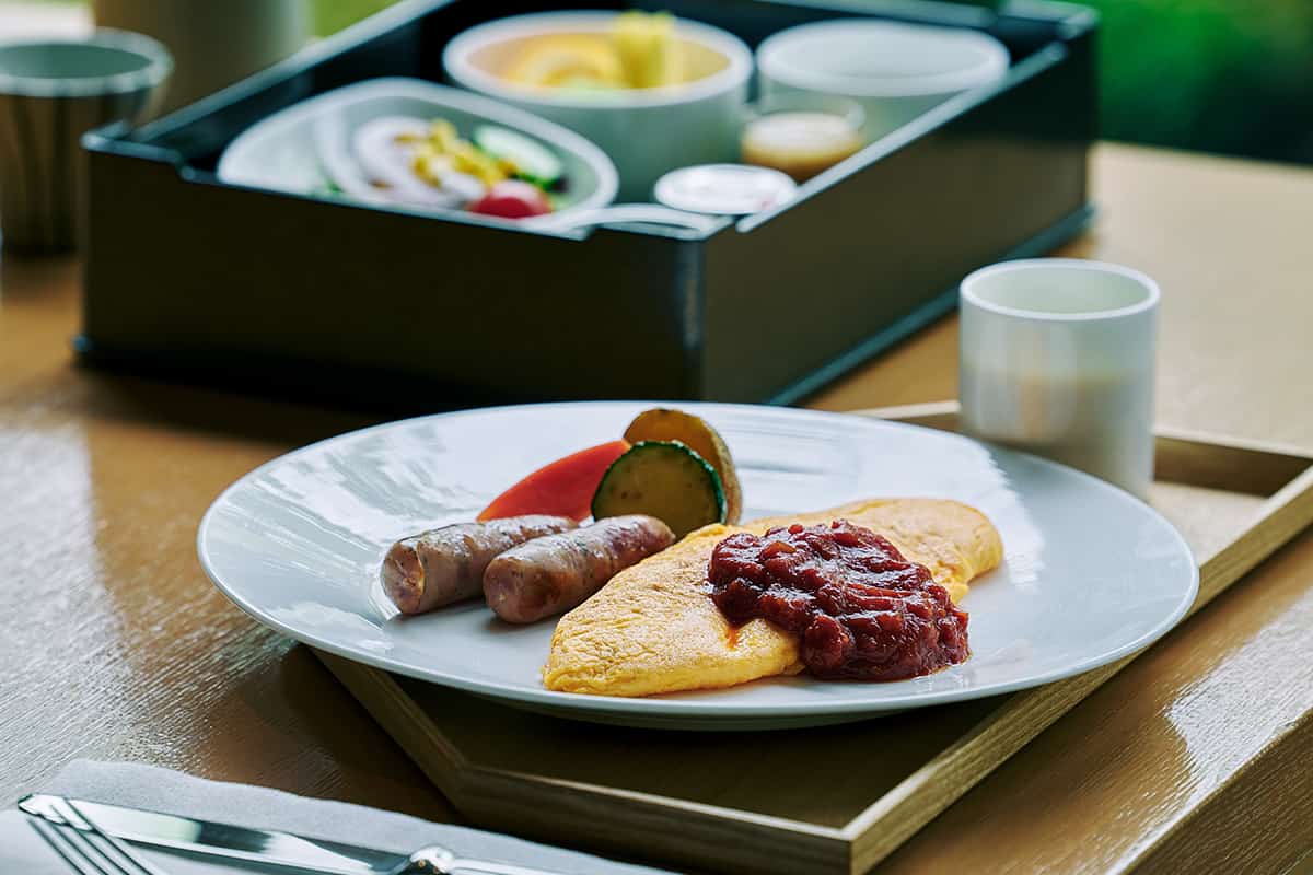 洋風朝食膳