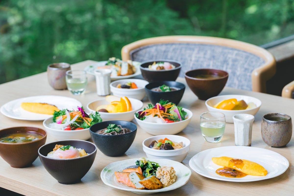 朝食ブッフェ