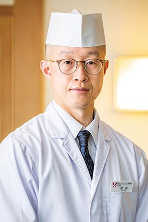 料理長 渡瀬 伸之