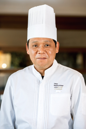 料理長 渡邉 徹