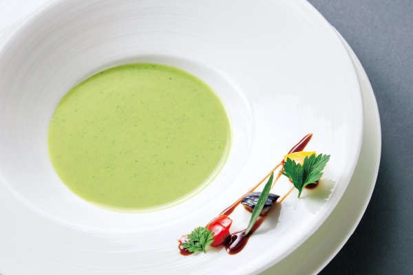 スープ「緑黄色野菜のポタージュ」
