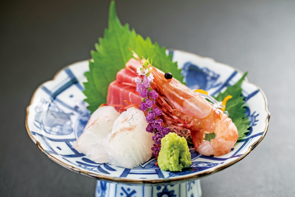 お造り三種盛り