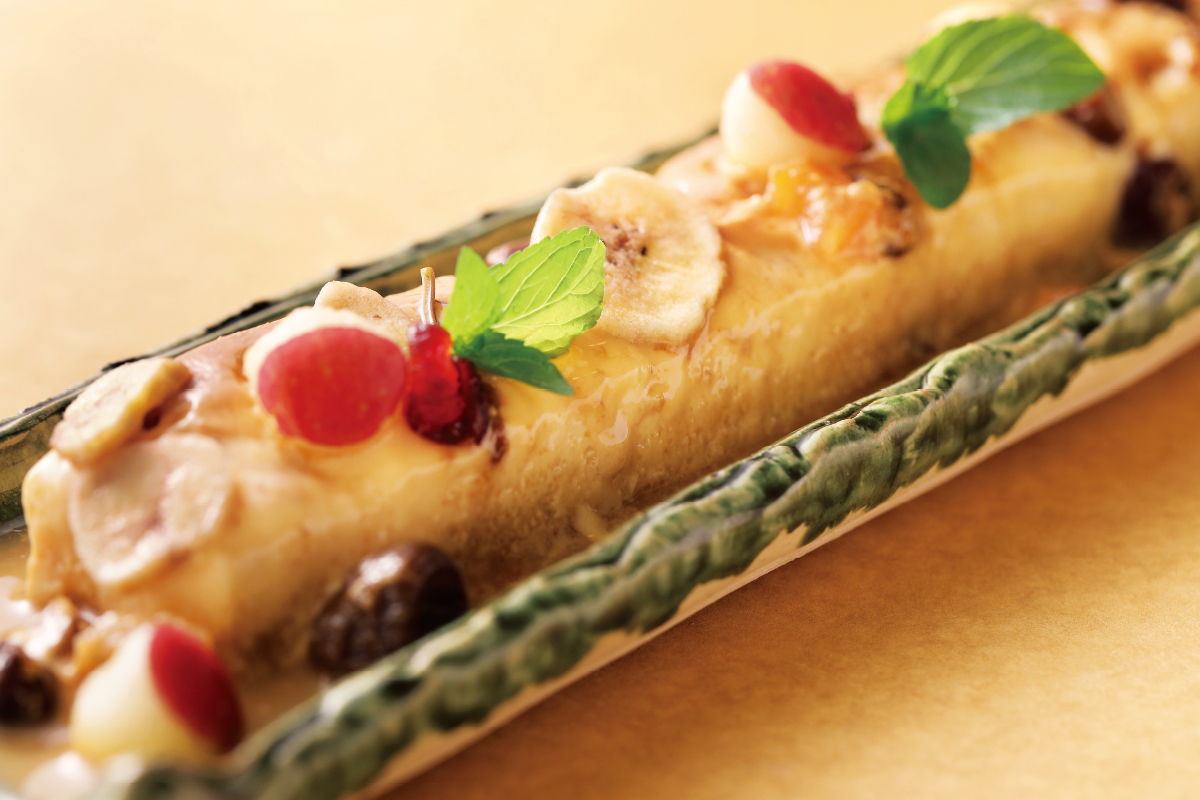 富士山の恵のイタリアン風プリン仕立て