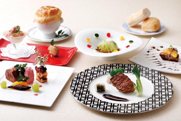 クリスマスディナーコースの画像