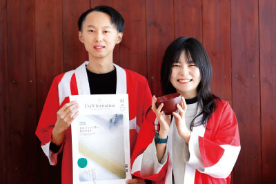 村上捺香さん 望月匠さん