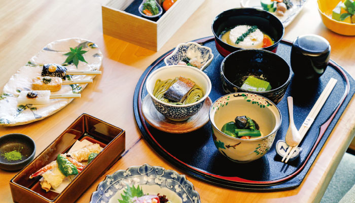 京・宇治 抹茶料理 辰巳屋