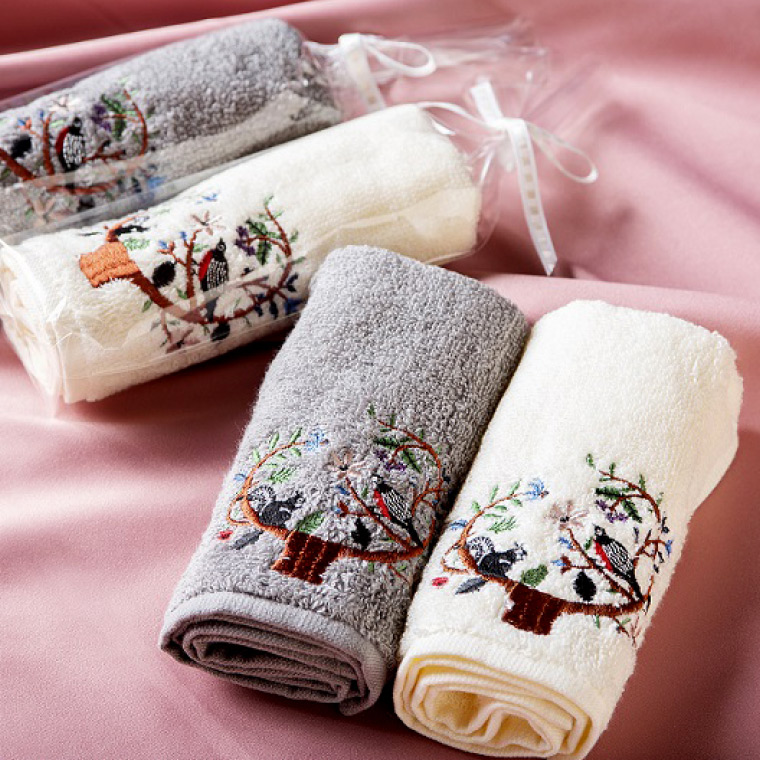 ［軽井沢＆VIALA］オリジナル今治タオルハンカチ