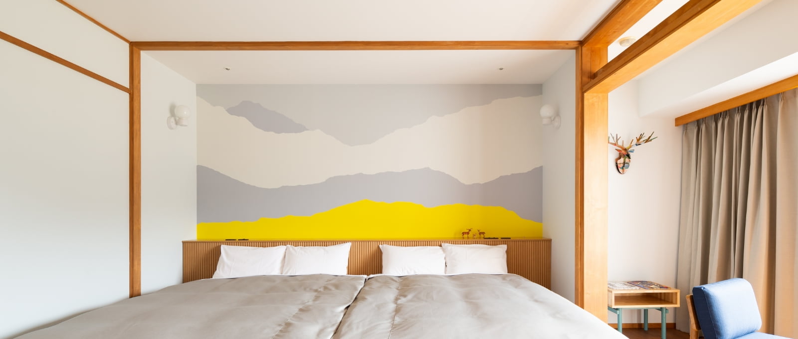 大きなベッドの部屋