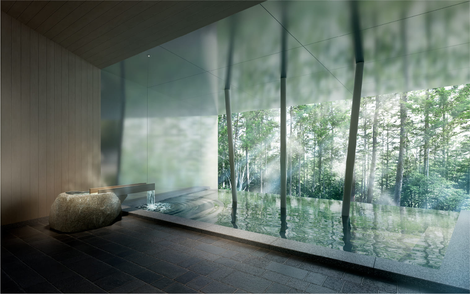 温泉大浴場完成予想CG