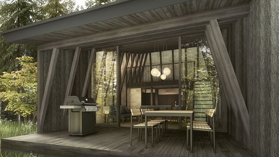 ファミリー（はなれ）完成予想CG