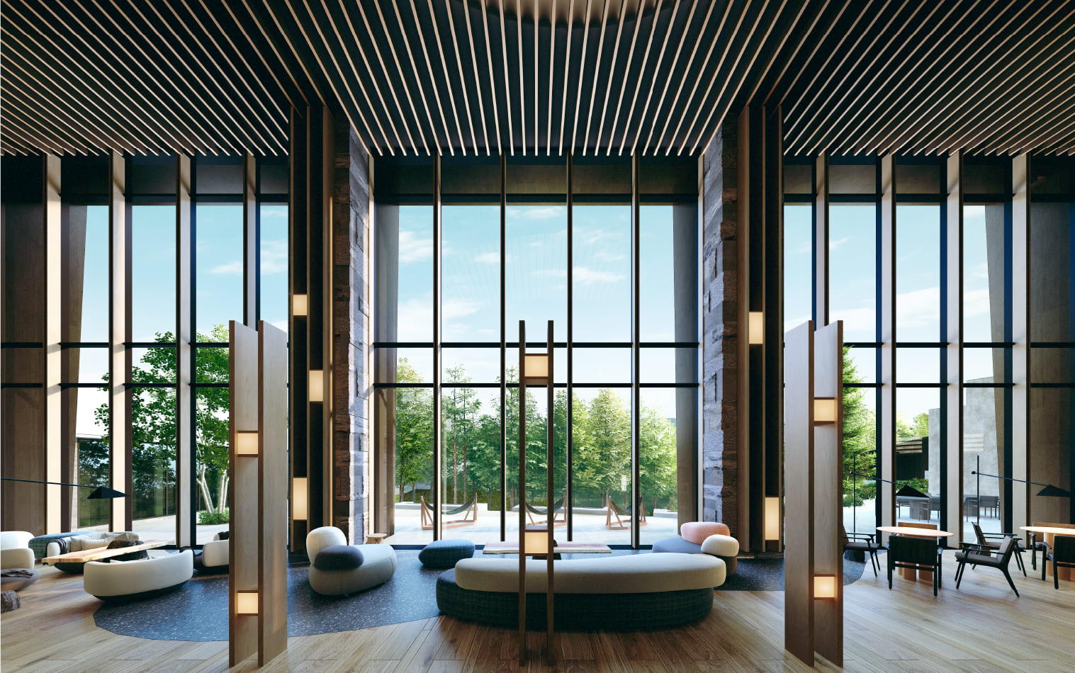 ラウンジ完成予想CG